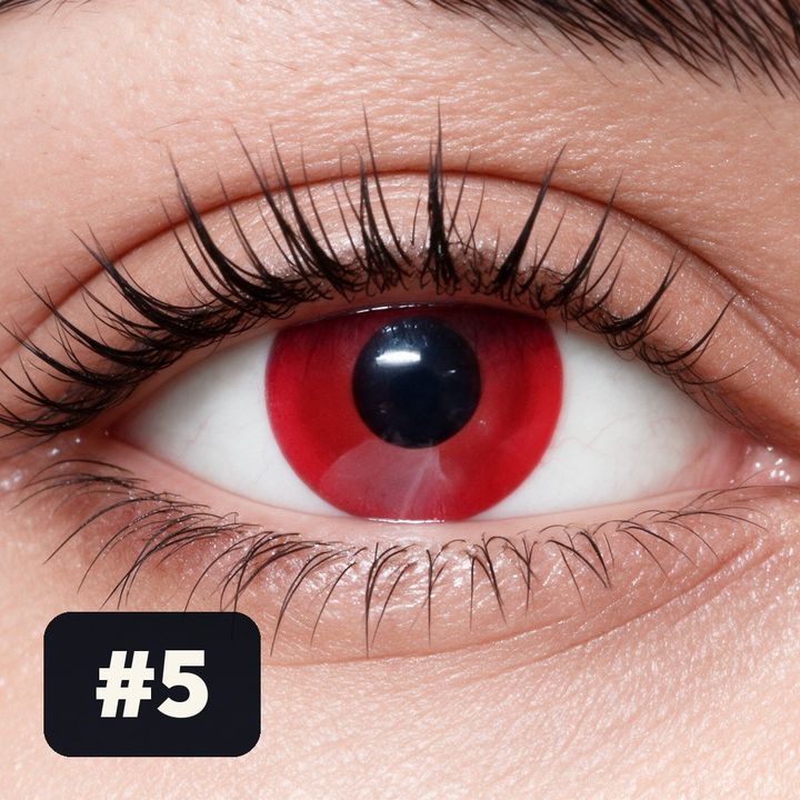 Lente de Halloween #5: Rojo intenso de borde a borde