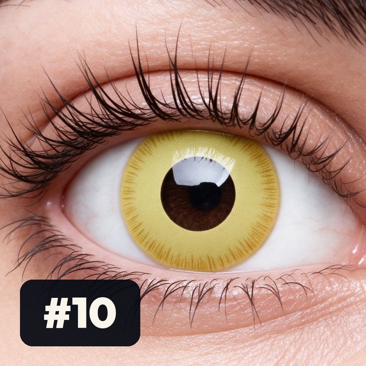 Lente de Halloween #10: Amarillo pálido luminoso