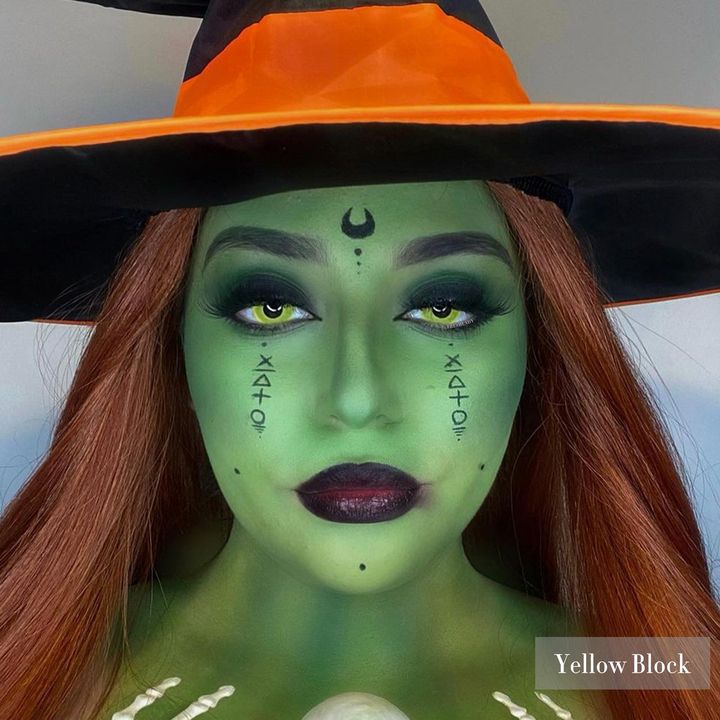 Lente de Halloween #12: Amarillo neón de borde a borde · foto 4