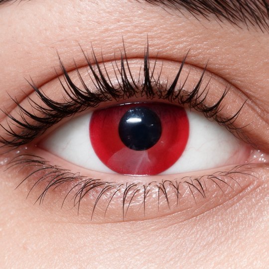 Lente de Halloween #5: Rojo intenso de borde a borde