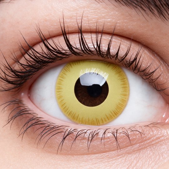 Lente de Halloween #10: Amarillo pálido luminoso